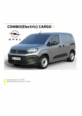 Opel | Combo(Electric) Cargo (gültig bis 30-04)