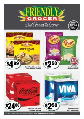 Friendly Grocer catalogue (valid until 14-04)