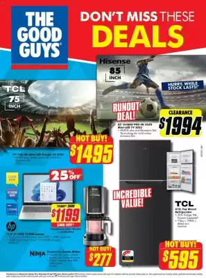 The Good Guys catalogue