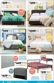 ComfortStyle Furniture & Bedding catalogue Page 23