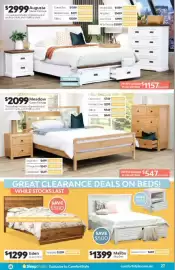 ComfortStyle Furniture & Bedding catalogue Page 27