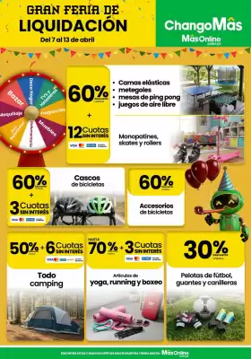 Changomas (válido hasta 13-04)