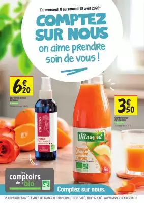 Les Comptoirs de la Bio (valable jusqu'au 18-04)