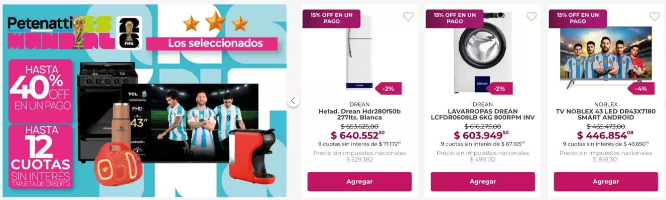 Petenatti Hogar (válido hasta 20-04)