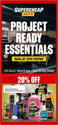 SuperCheap Auto catalogue (valid until 19-04)