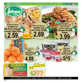 Hollywood Market weekly ad Page 1