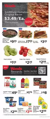 Woods Supermarket weekly ad (valid until 14-04)