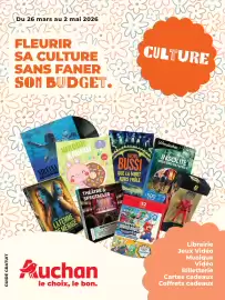 Catalogue Auchan | Guide Culture Printemps page 1