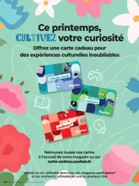 Catalogue Auchan | Guide Culture Printemps page 48