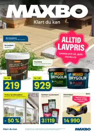 Maxbo kundeavis Side 1
