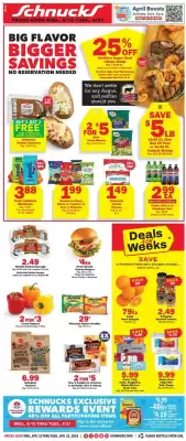 Schnucks weekly ad (valid until 21-04)