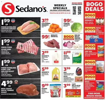 Sedano's weekly ad (valid until 14-04)