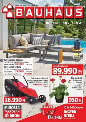 Bauhaus (érvényes eddig: 20-04)