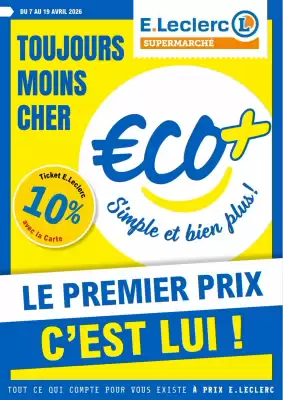 E.Leclerc (valable jusqu'au 19-04)