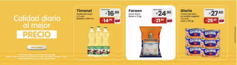 Catálogo Vega semana 15 Página 1