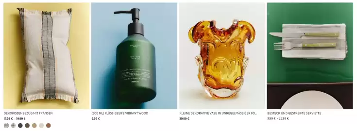 ZARA HOME Flugblatt Seite 1