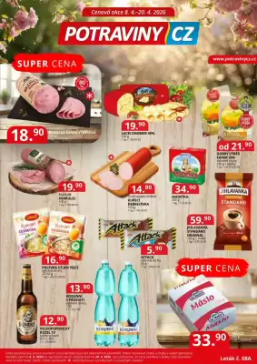Potraviny CZ leták