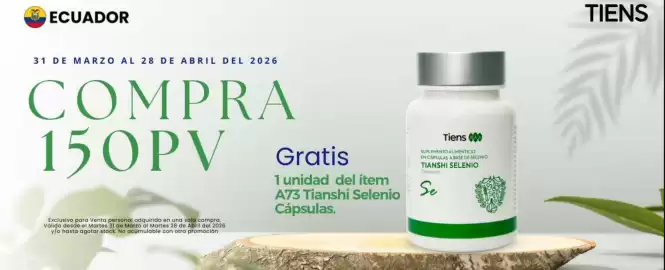 Catálogo Tiens Página 1