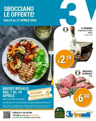 Tre Valli (valido fino al 21-04)
