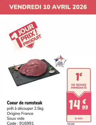 Promocash (valable jusqu'au 10-04)