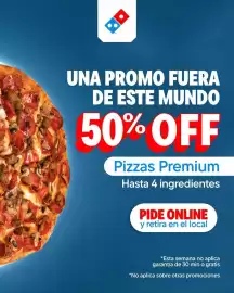 Catálogo Domino's Pizza Página 1