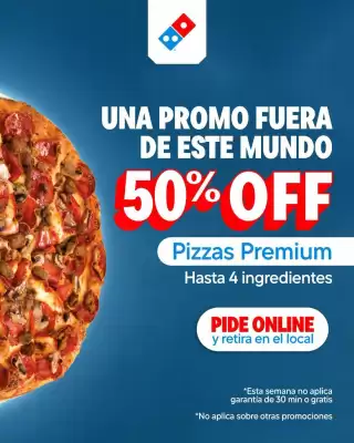 Domino's Pizza (válido hasta 25-04)