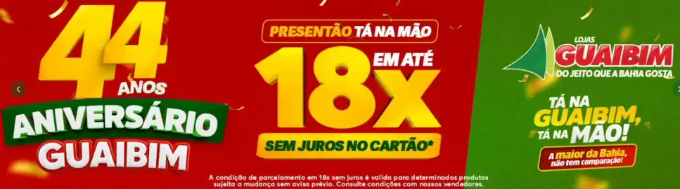 Catálogo Lojas Guaibim Página 1