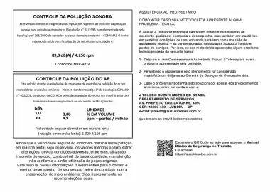 Catálogo Suzuki Motos Página 314