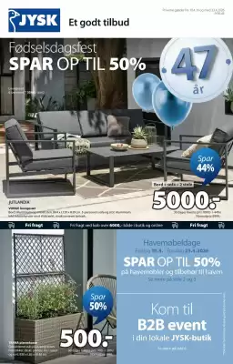 JYSK (gælder indtil 24-04)