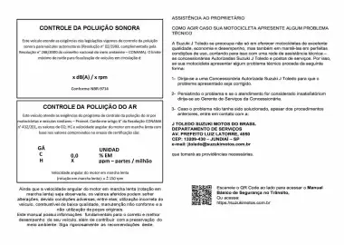 Catálogo Suzuki Motos Página 380