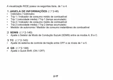 Catálogo Suzuki Motos Página 56