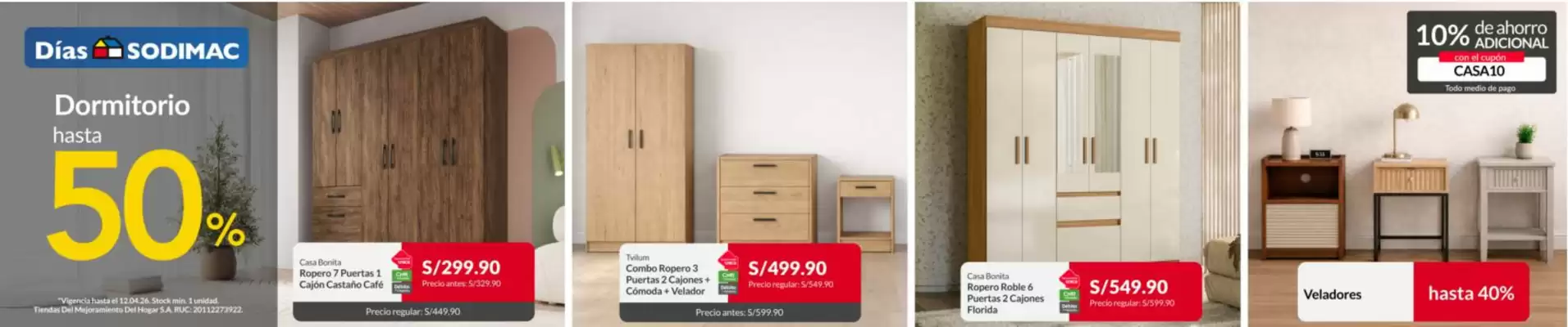 Sodimac (válido hasta 12-04)