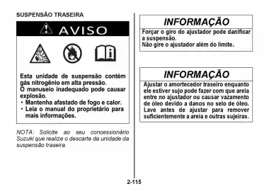 Catálogo Suzuki Motos Página 154