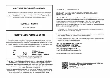 Catálogo Suzuki Motos Página 297