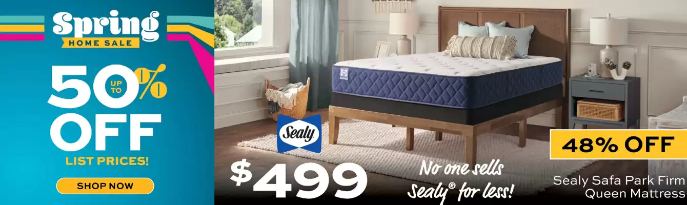 Slumberland Furniture (valid until 21-04)