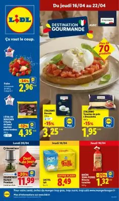 Catalogue Lidl (valable jusqu'au 22-04)