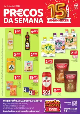 Amanhecer (válido até 15-04)