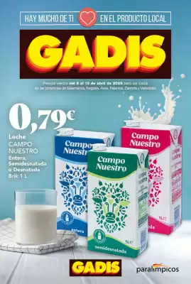 Gadis (válido hasta el 15-04)