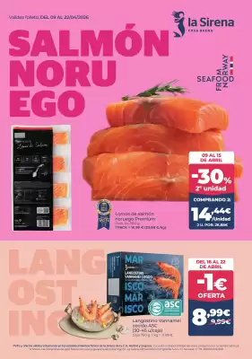 La Sirena (válido hasta el 22-04)