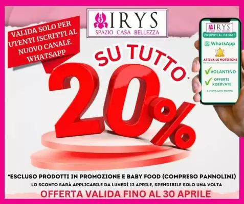 Irys (valido fino al 30-04)