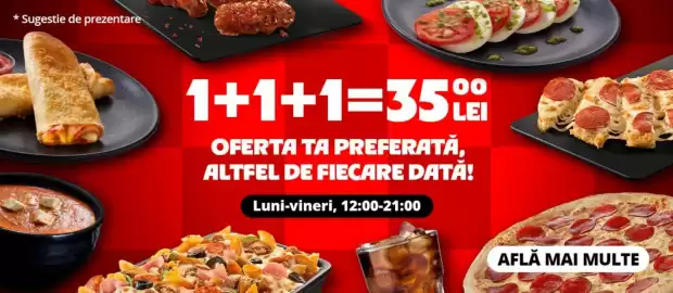 Catalog Pizza Hut Pagină 1