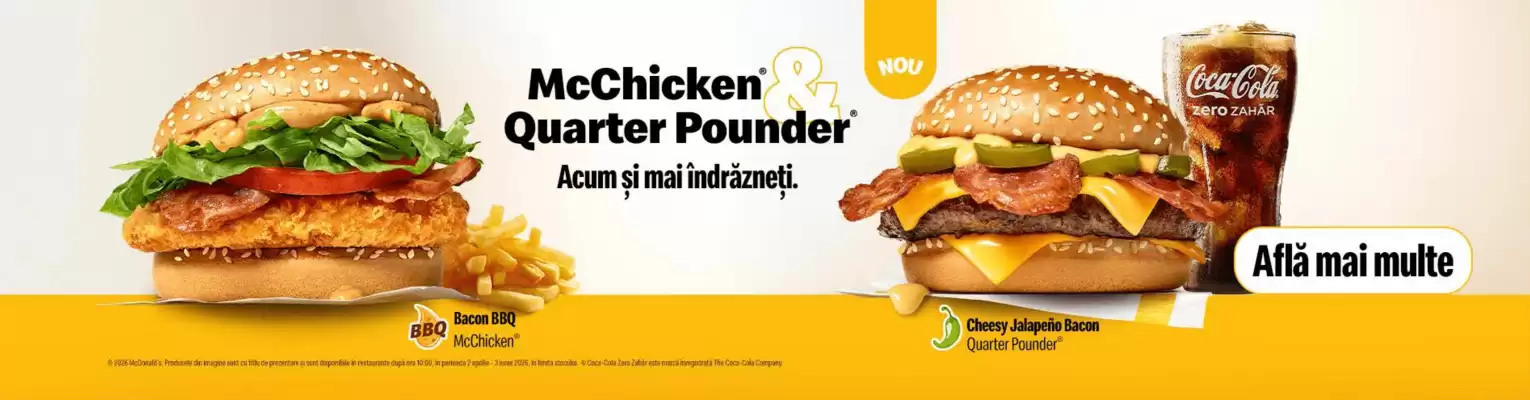 McDonald's (valid până la 28-04)