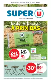 Catalogue Super U | Jardin & Terrasse à prix bas page 1