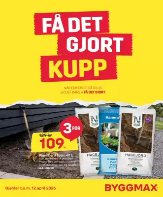 Byggmax (gyldig til 13-04)