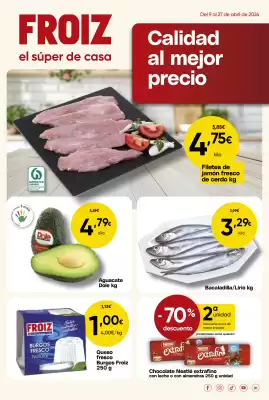 Folleto FROIZ (válido hasta el 27-04)