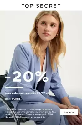 Top Secret gazetka (ważność do 20-04)