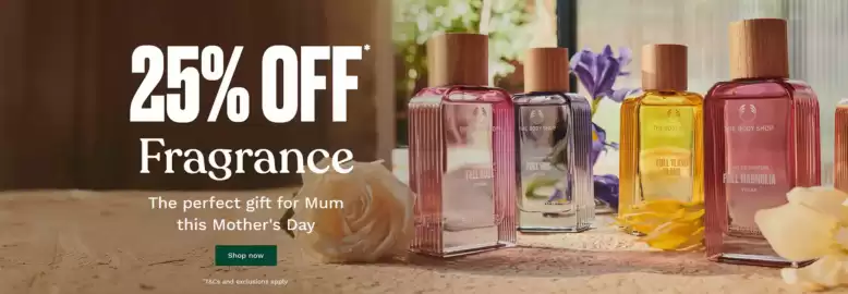 The Body Shop catalogue Page 1