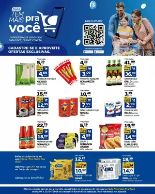 Encarte Cometa Supermercados (válido até 15-04)