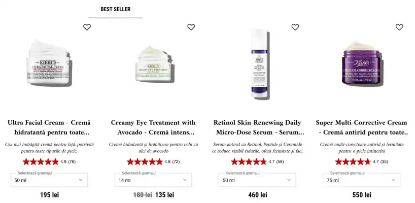 Kiehl's (valid până la 15-04)