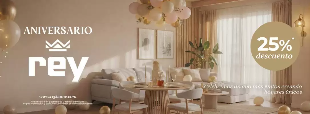 Muebles Rey (válido hasta el 22-04)